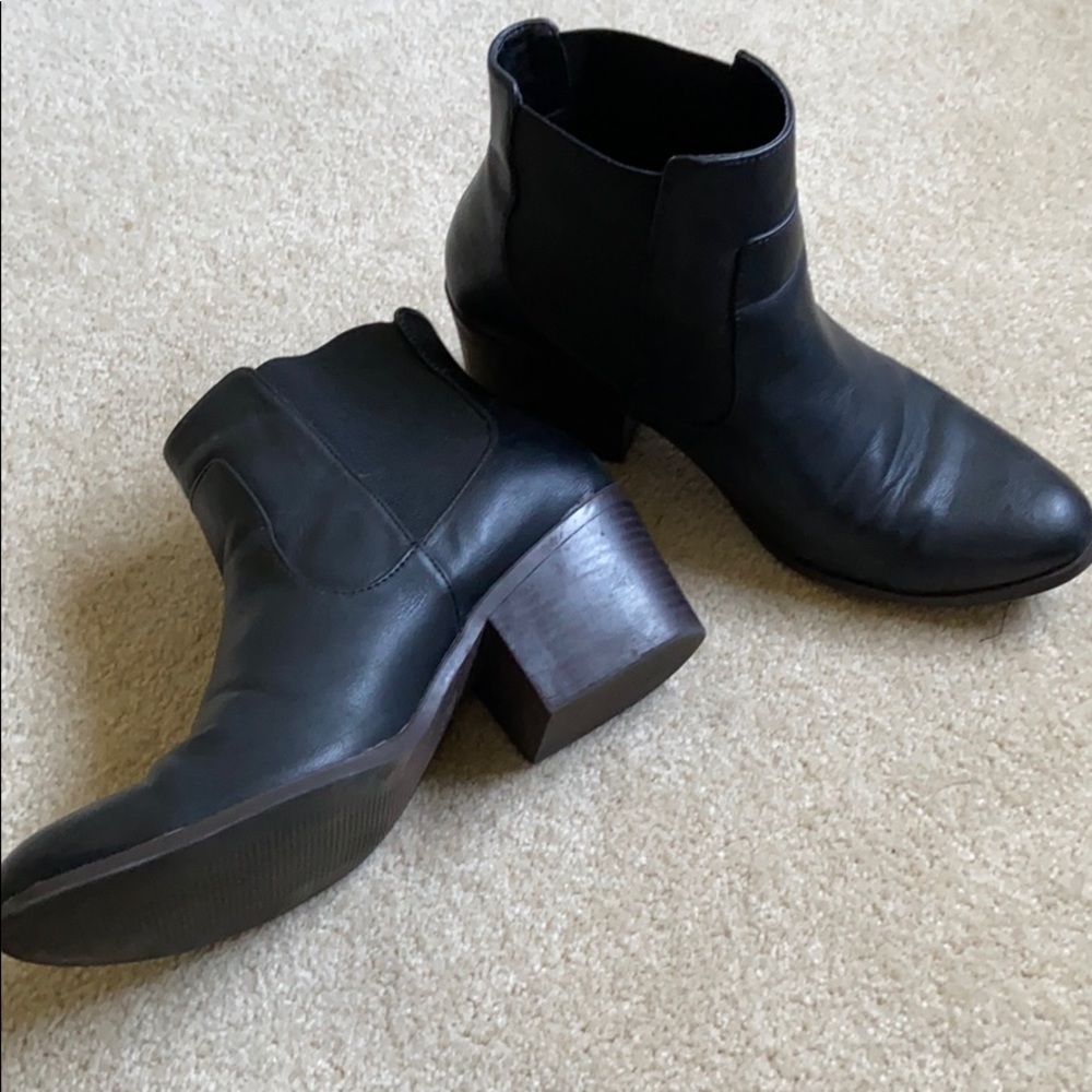 Black Heeled Booties